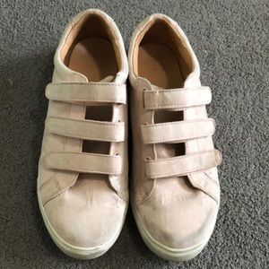Light pink sneakers
